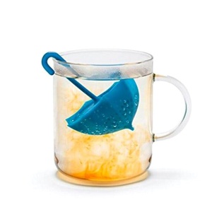 Silikonski infuzer za čaj, jagoda i kišobran - Img 3