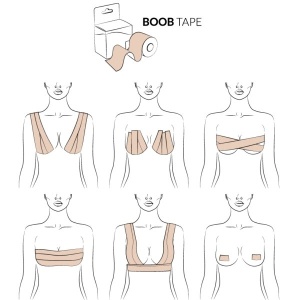 Boob tape - samolepljiva traka za grudi - Img 4