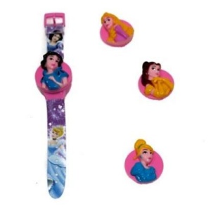 Dečiji satovi sa Disney junacima. Digitalni sa tri zamenljiva Flip on poklopca - Img 3