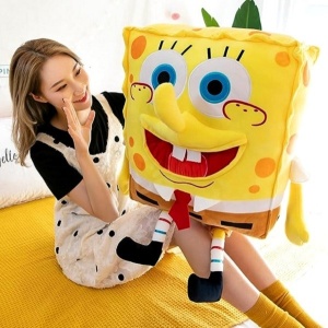 Jumbo Size Sunđer Bob plišana igračka - jastuk od 60 cm - Img 4