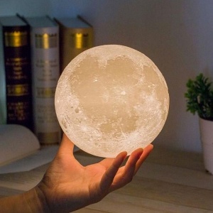 Moon Lamp 3D Led lampa u obliku Meseca - Img 5