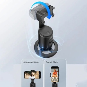 Smart tripod rotacioni držač za telefon sa inteligentnim prepoznavanjem lica i pokreta - Img 4