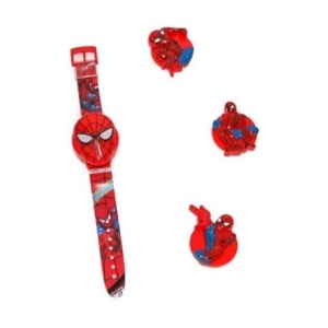 Dečiji satovi sa Disney junacima. Digitalni sa tri zamenljiva Flip on poklopca - Img 4