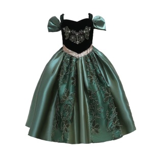Deluxe kostim haljina princeze Ane Frozen - Img 3