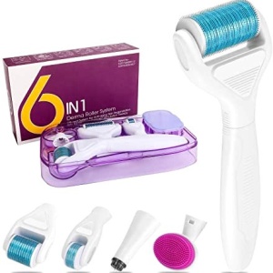 Dermaroler set 6u1 za lice i telo - Img 4