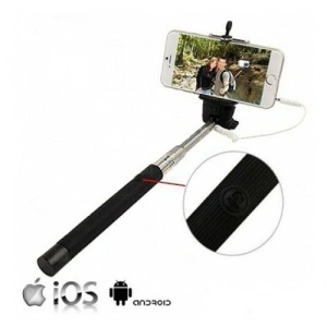 Selfie Stick sa priključkom za telefon i tasterom za slikanje