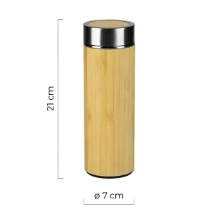 Termos flašica od bambusa 400 ml - Img 5