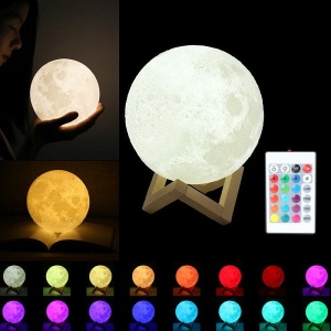 Moon Lamp 3D Led lampa u obliku Meseca - Img 7