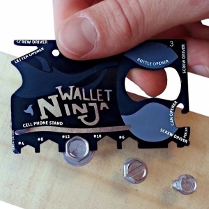 Ninja Wallet 18 u 1 multifunkcionalna alat kartica za sve - Img 2
