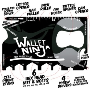 Ninja Wallet 18 u 1 multifunkcionalna alat kartica za sve - Img 7
