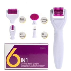 Dermaroler set 6u1 za lice i telo - Img 6