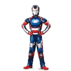 Iron Man i Iron Patriot kostimi sa mišićima i maskom - Img 2
