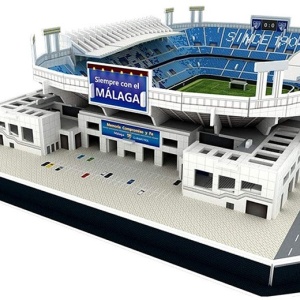 La Rosaleda 3D Puzzle stadion FK Malaga - Img 3
