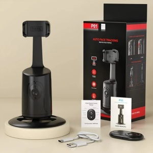 Smart tripod rotacioni držač za telefon sa inteligentnim prepoznavanjem lica i pokreta - Img 7