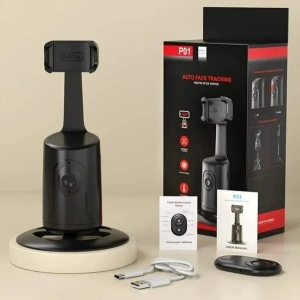 Smart tripod rotacioni držač za telefon sa inteligentnim prepoznavanjem lica i pokreta - Img 7