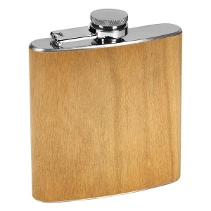 Drvene i Metalne Pljoske 170 ml - Img 4