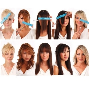 Hair Kit Klipse za skraćivanje šiški,kose,obrva.Sam svoj frizer - Img 3