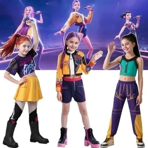 Kostimi KPop "Lovci na Demone" - Rumi, Mira, Zoey i Jinu