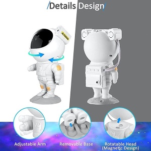 LED Galaxy projektor lampa Astronaut - Img 3