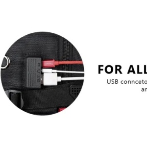Poslovni ranac BERN sa USB i Audio konektorom - Img 5
