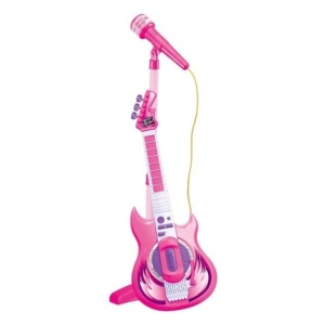 Rock Star set Gitara i Mikrofon sa stalkom za devojčice - Img 2