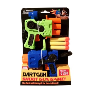 Soft Gun set sa 2 pištolja i 6 metaka - Img 2