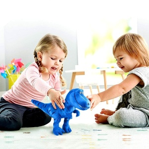 Dinosaurus plišana igračka 45cm - Img 5