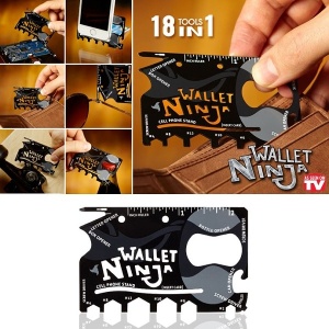 Ninja Wallet 18 u 1 multifunkcionalna alat kartica za sve - Img 6