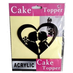 Akrilni ukrasi za vrh torte - Img 4