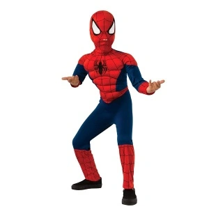 Betmen, Spajdermen i Supermen kostimi sa mišićima za male super heroje - Img 4