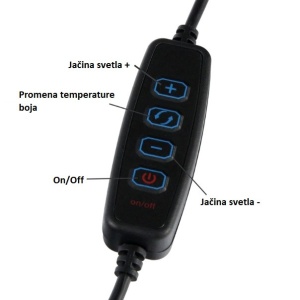 Profesionalno LED Ring svetlo za slikanje - Img 7