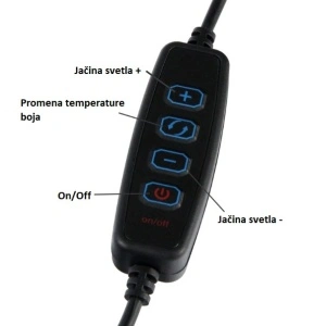 Profesionalno LED Ring svetlo za slikanje - Img 7