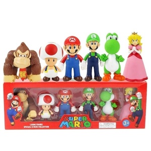 Super Mario set od 6 akcionih figura - Img 2
