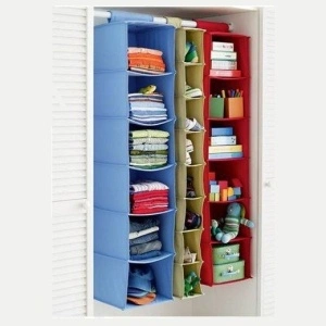 Viseći organizer garderobe sa pregradama