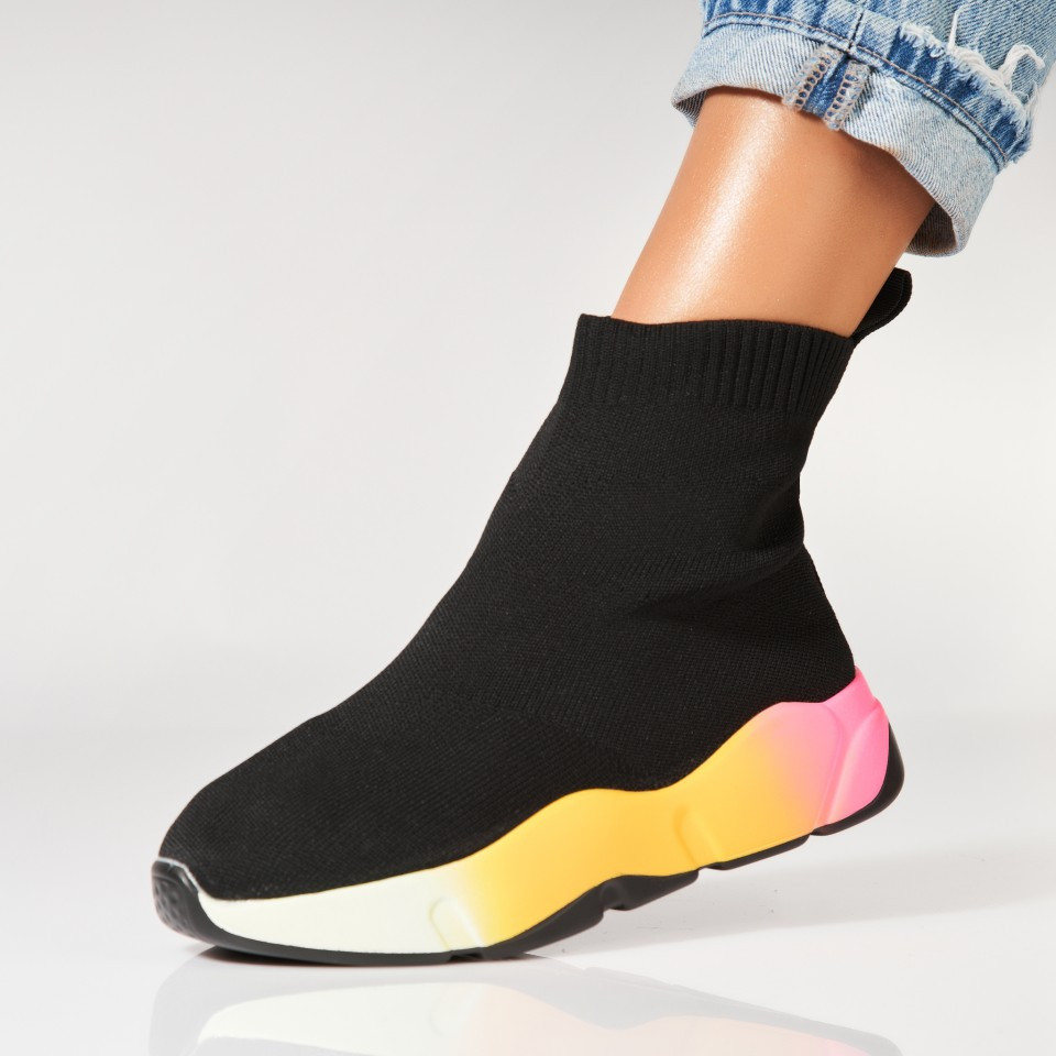Sneakers (utcai sportcipő) Textil Fekete Kaya2 A7061