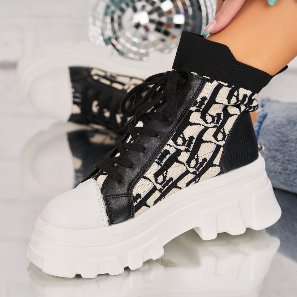 Női sneakers (utcai sportcipő) Textil Fehér Savanna X8946