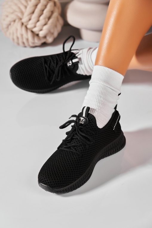 Sportcipők Textil Fekete Jaylie - Img 3