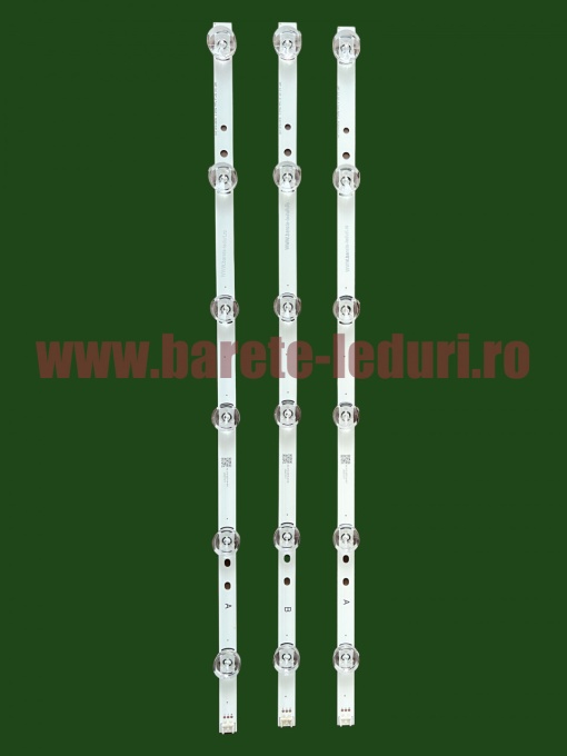 Set barete leduri LG 32 inch set 3 barete x 6 leduri - DRT 3.0 32 A B 6916l-2223A 6916l-2224A - Seria LB / LF / LX / LY