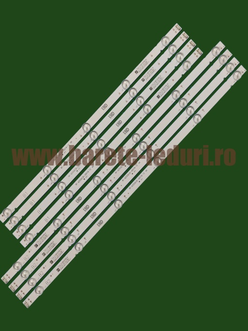 Set barete leduri LG UJ620V 55" - 8 barete x 5 + 6 leduri
