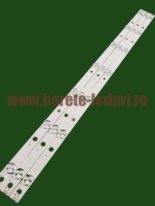 Set barete leduri Philips 32" inch - 3 barete x 7 leduri model LB32067 - GJ-2K15 D2P5-315 D307-V1
