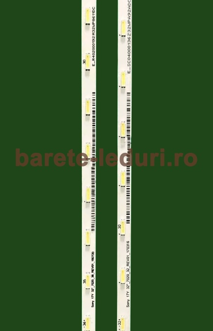 Bareta leduri tv Sony KDL-32WE610 , KDL-32WE613 , KDL-32WE615 - o bareta cu 32 leduri model 17Y 32"_7020_32_REV01_170316 1
