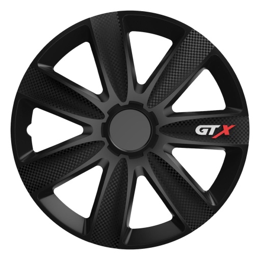 Set 4 capace roti model GTX 14" - CARBON & BLACK