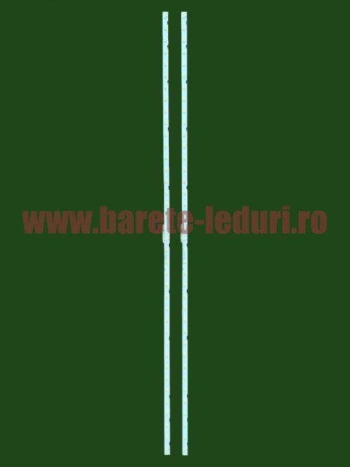 Set barete leduri Samsung 49 NU/RU - 2 barete laterale x 38 led - AOT_49_NU7300/NU7100_2x38_3030C, BN61-15483A