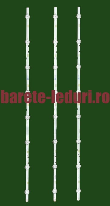 Set barete leduri Samsung 40" - 3 barete x 8 leduri - V5DN-395SM0-R2, V5DN-395SM0-R3