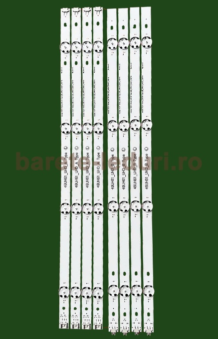 Set barete leduri LG 49 inch 8 barete x 4 +4 leduri (4A + 4B) Innotek 15.5Y