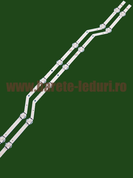 Set barete leduri Samsung 32" inchi - 2 barete x 7 leduri - V5DN-320SM1-R2 - V5DN-320SM1-R3