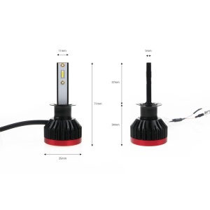 Becuri auto LED BF Series AMiO compatibil H1, destinat competitiilor auto sau off-road - Img 2
