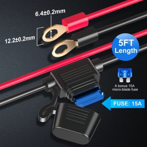 Dispozitiv Auto Premium 3in1, Splitter Bricheta, Incarcator USB/USB-C, Voltmetru Digital, alimentare 12V-24V - Img 4
