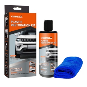 Kit restaurare, lustruire si intretinere elemente din plastic, Visbella - Img 1