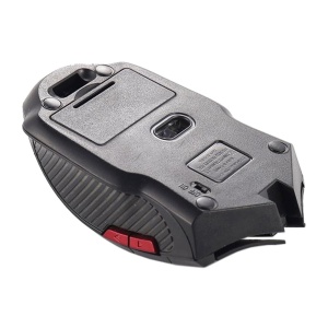 Mouse Optic Gaming Wireless, 1600 DPI, culoare Gold - Img 4